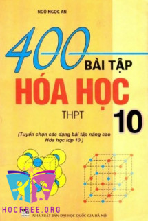 400 Bài Tập Hóa Học 10