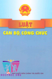 Luật Cán Bộ, Công Chức